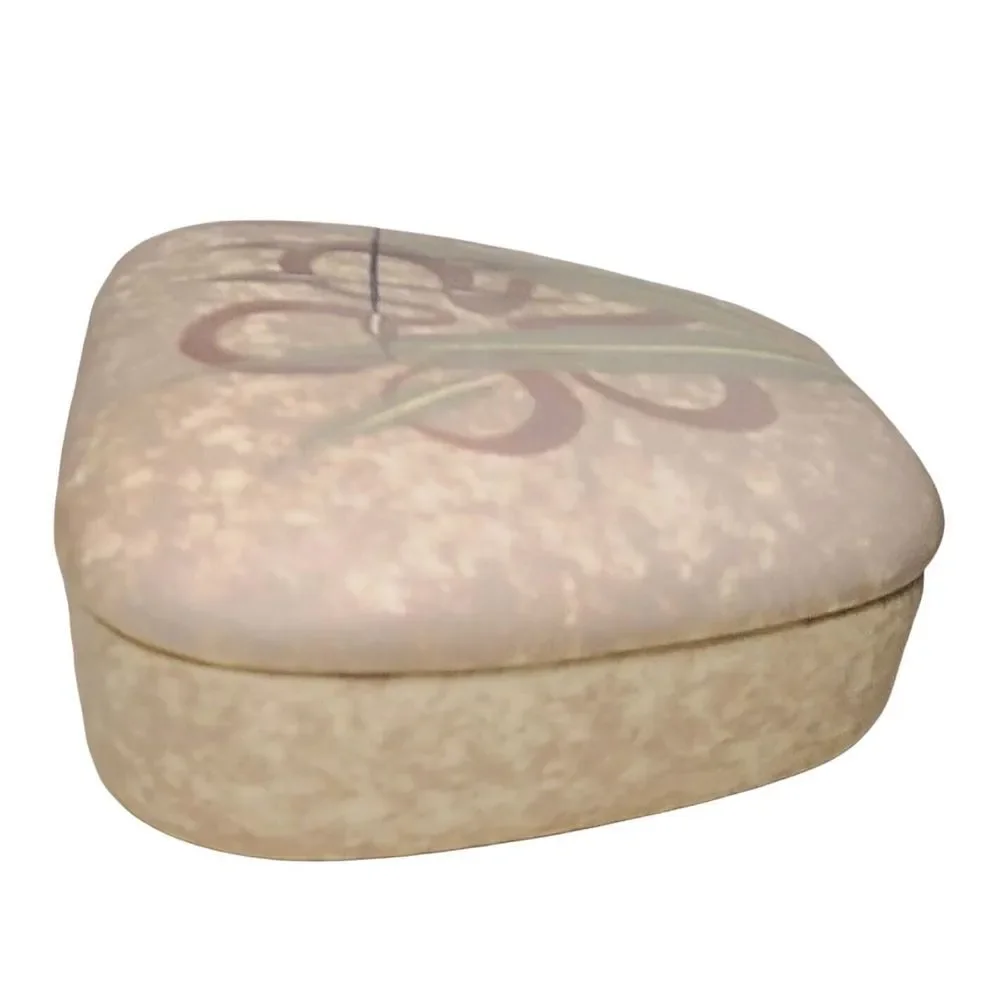 MARC BELLAIRE Trinket Stash Box Mid‎ CENTURY Mod Tiki Pottery Signed